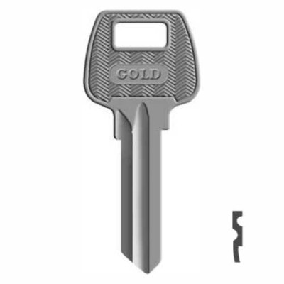 Gold tubular - 889 - (PCT C/ 10 UNIDADES)