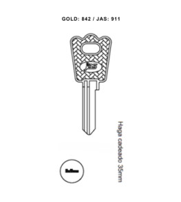 Haga Cad. 35mm - 911 - (PCT C/ 10 UNIDADES)
