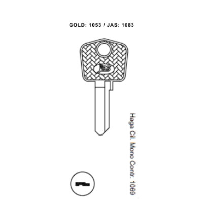 Haga Cil. Mono Contr. 1069 - 1083 - (PCT C/ 10 UNIDADES)