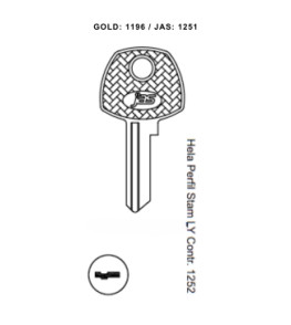 Hela Perfil Stam LY Contr. 1252 - 1251 - (PCT C/ 10 UNIDADES)