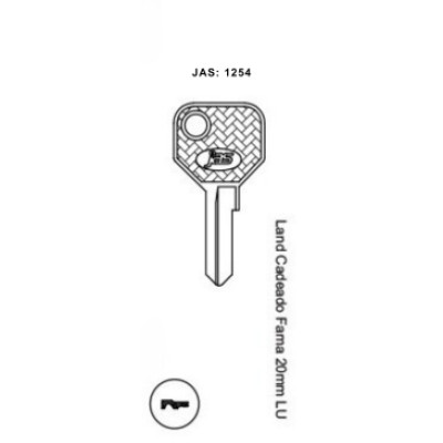 Land Cad. Fama 20mm LU - 1254 - (PCT C/ 10 UNIDADES)