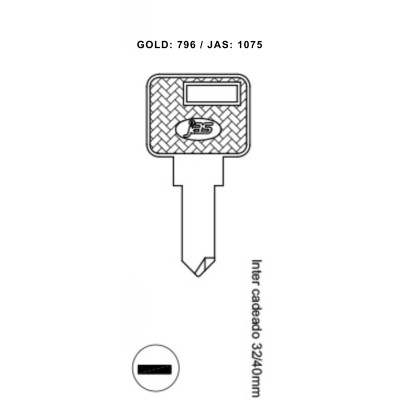 Inter Cad. 32-40mm - 1075 - (PCT C/ 5 UNIDADES)