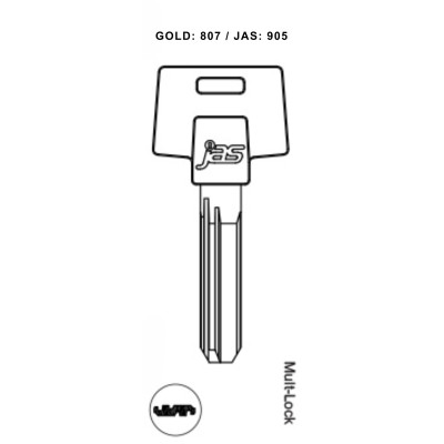 Mult-Lock - 905 - (PCT C/ 5 UNIDADES)