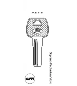 Soprano Fech. Vidro - 1161 - (PCT C/ 5 UNIDADES)