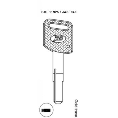 Gold Trava - 940 - (PCT C/ 5 UNIDADES)