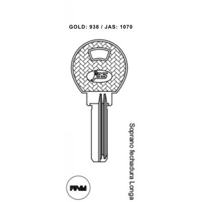 Soprano Fech. Longa - 1070 - (PCT C/ 5 UNIDADES)
