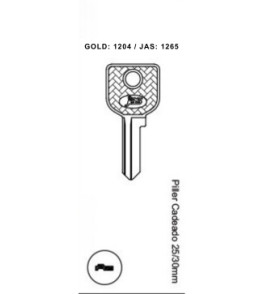 Piller Cad. 25-30mm - 1265 - (PCT C/ 10 UNIDADES)
