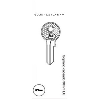 Soprano Cad. 30mm LU - 474 - (PCT C/ 10 UNIDADES)