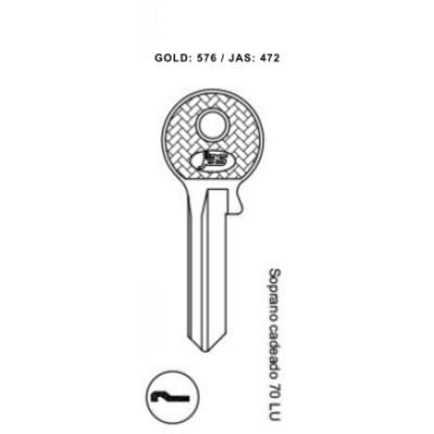 Soprano Cad. 70 LU - 472 - (PCT C/ 10 UNIDADES)