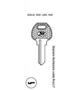 Soprano Fech. Costa Fina LY - 930 - (PCT C/ 10 UNIDADES)