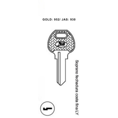 Soprano Fech. Costa Fina LY - 930 - (PCT C/ 10 UNIDADES)