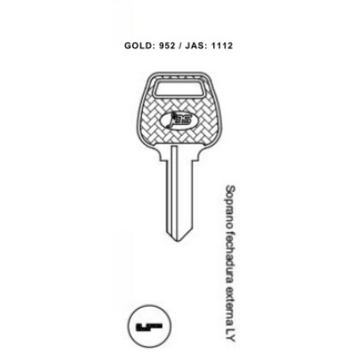 Soprano Fech. Externa LY - 1112 - (PCT C/ 10 UNIDADES)