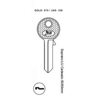 Soprano LU Cad. 50-60mm - 338 - (PCT C/ 10 UNIDADES)