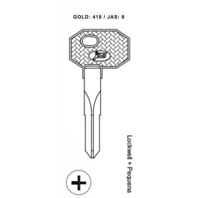 Lockwell + Pequena - A060008 - (PCT C/ 5 UNIDADES)