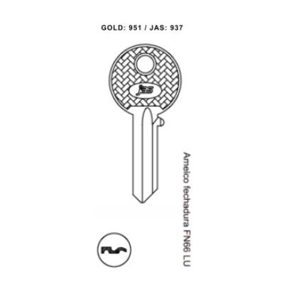 Amelco Fech. FN66 LU - 937 - (PCT C/ 10 UNIDADES)