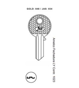 Amelco Fech. LY Contr. 1023 - 834 - (PCT C/ 10 UNIDADES)