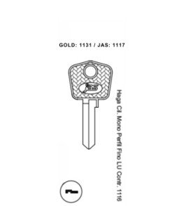 Haga Cil. Mono Perfil Fino LY Contr. 1116 - 1117 - (PCT C/ 10 UNIDADES)