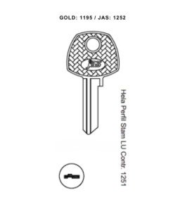 Hela Perfil Stam LU Contr. 1251 - 1252 - (PCT C/ 10 UNIDADES)