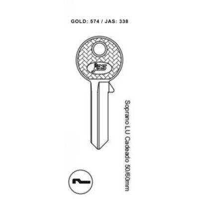 Soprano LU Cad. 50-60mm - 338 - (PCT C/ 10 UNIDADES)